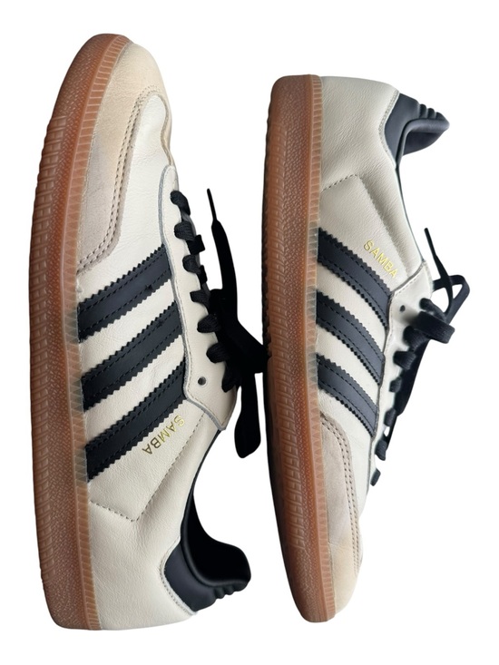 adidas Shoes - Adidas Samba OG Cream Black Gum Leather Sneakers Unisex US Men’s 10 Women’s 11